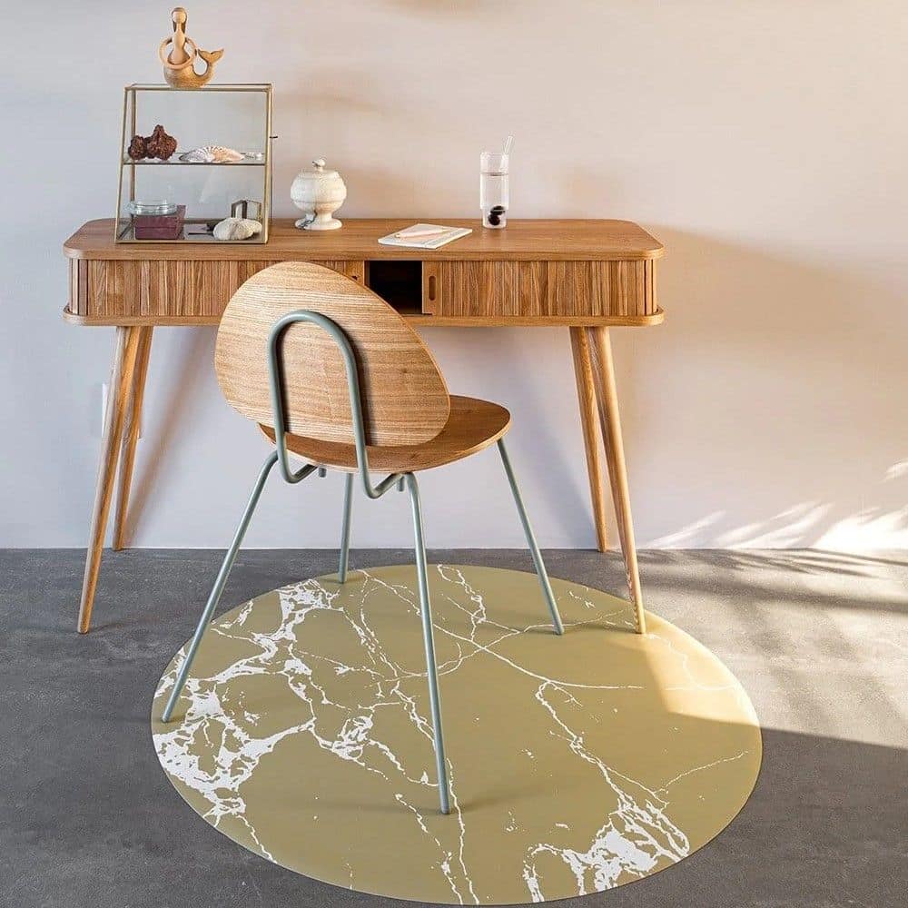 Bodenschutzmatte "Splat Mat" Brown Marble