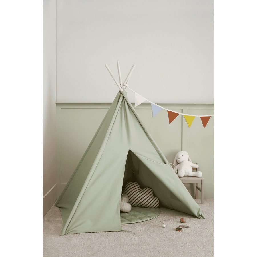 Tipi Zelt, hellrün