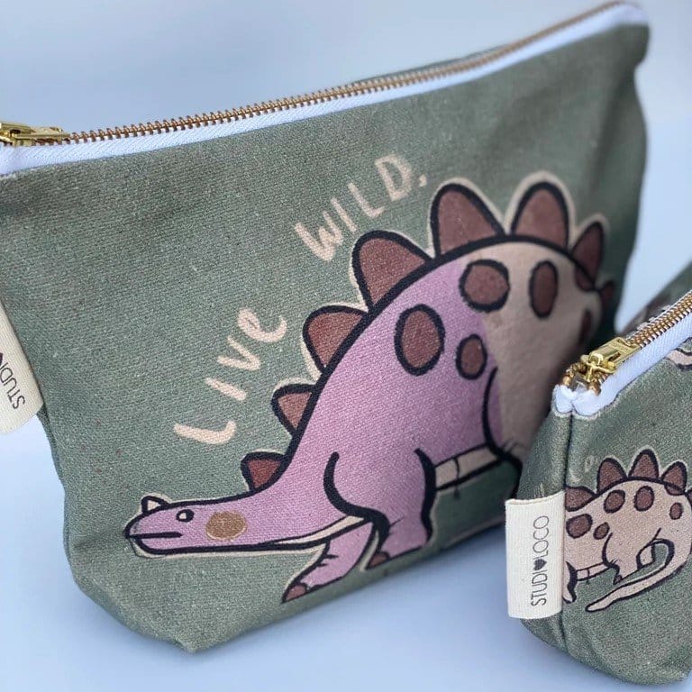 Tasche Pouch "Dino"