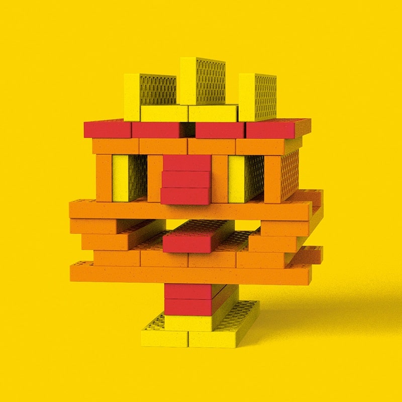 Colour Combo "Rusty Robo" 40 Bausteine