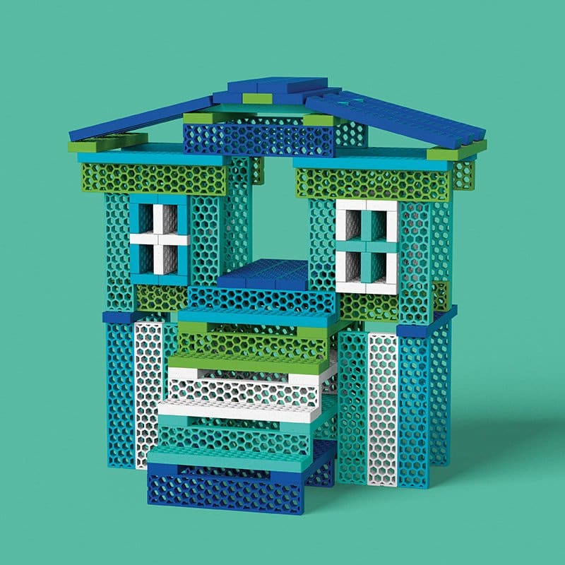 Hello Box "Ocean-Mix" 100 Bausteine