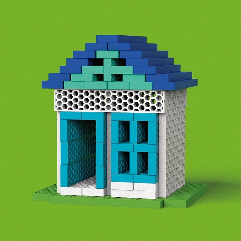 Hello Box "Ocean-Mix" 100 Bausteine