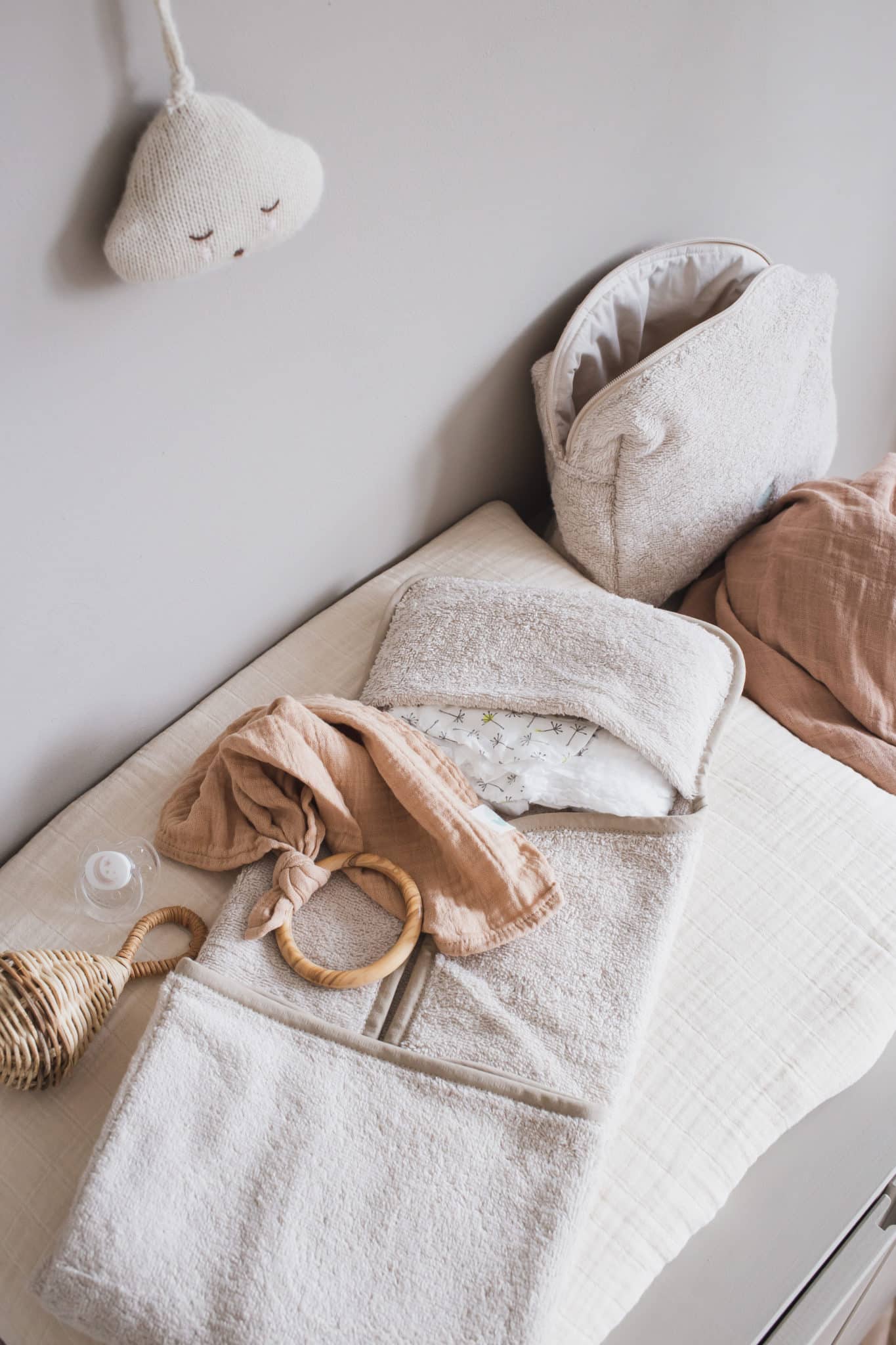 Wickelunterlage, Sand Beige