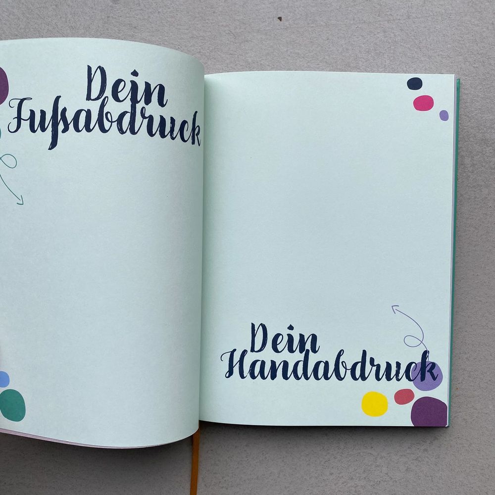 Kunterbunte Babyzeit, Mein Babytagebuch