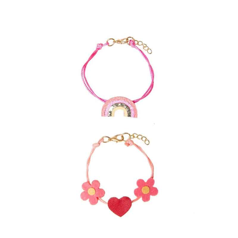 Hippy Rainbow, Armband Set
