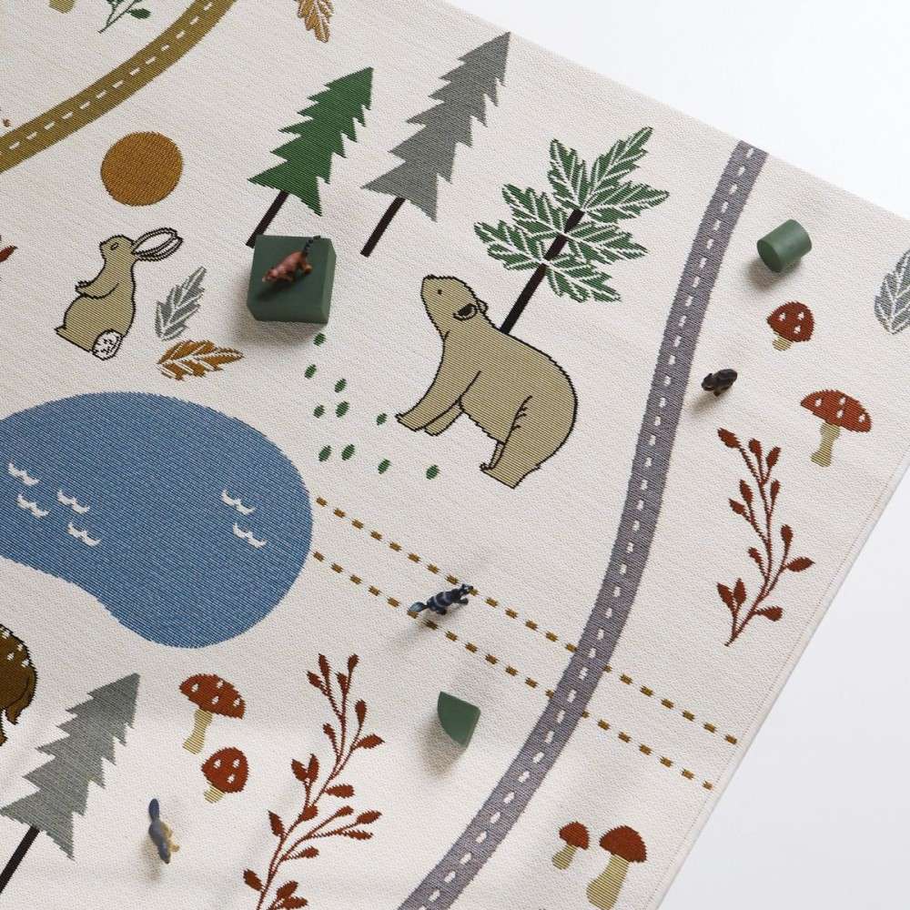 Kinderteppich "Little Forest" 123x180cm