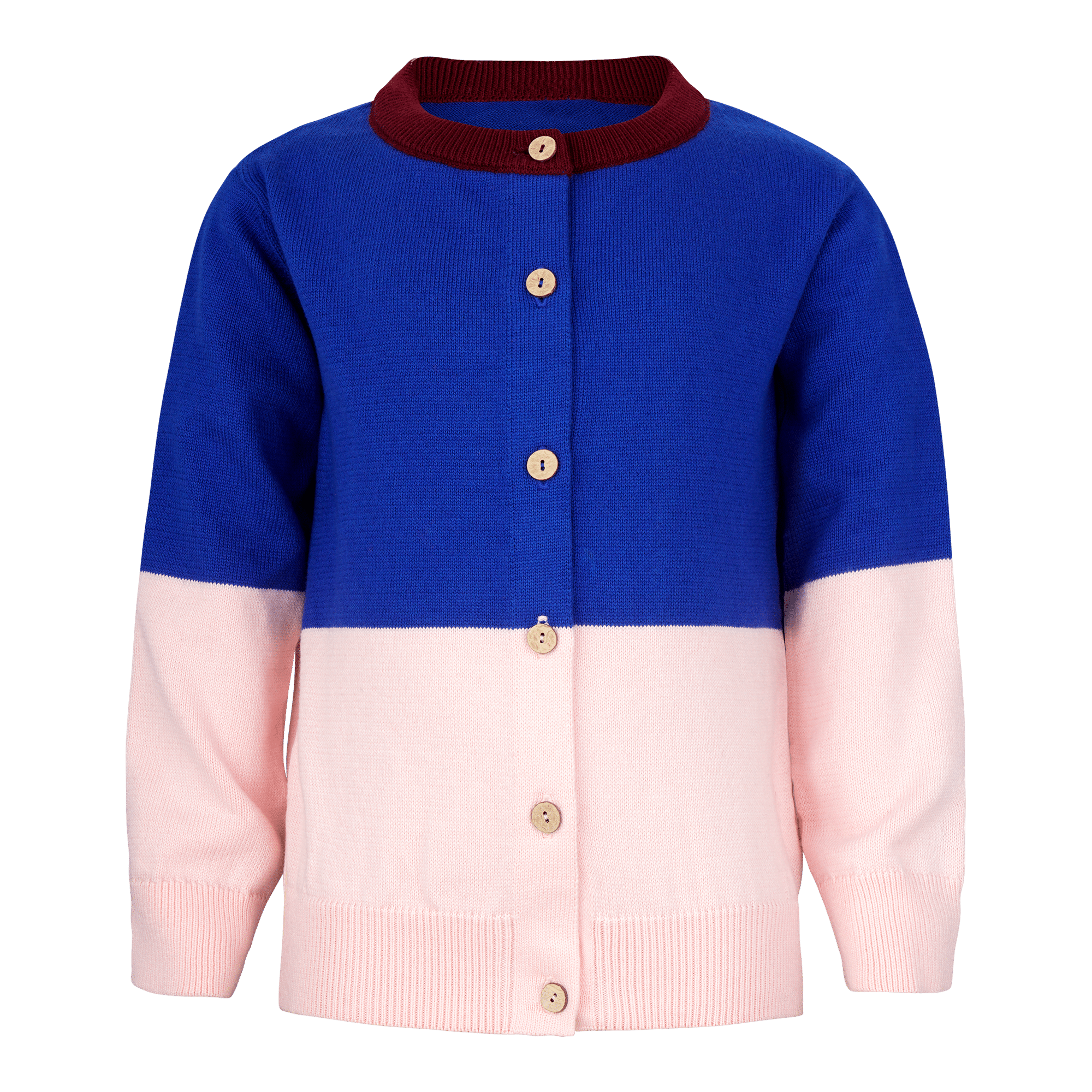 Strickjacke royalblau