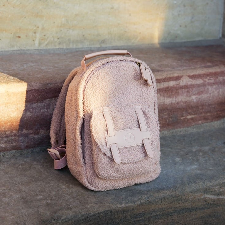 Kinderrucksack *Backpack Mini*, Pink Bouclé
