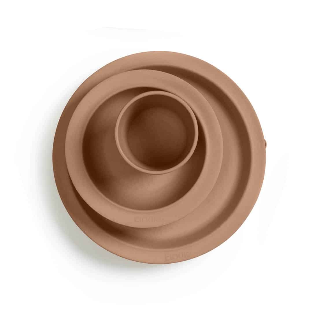 Geschirrset für Kinder 3 teilig, Soft Terracotta