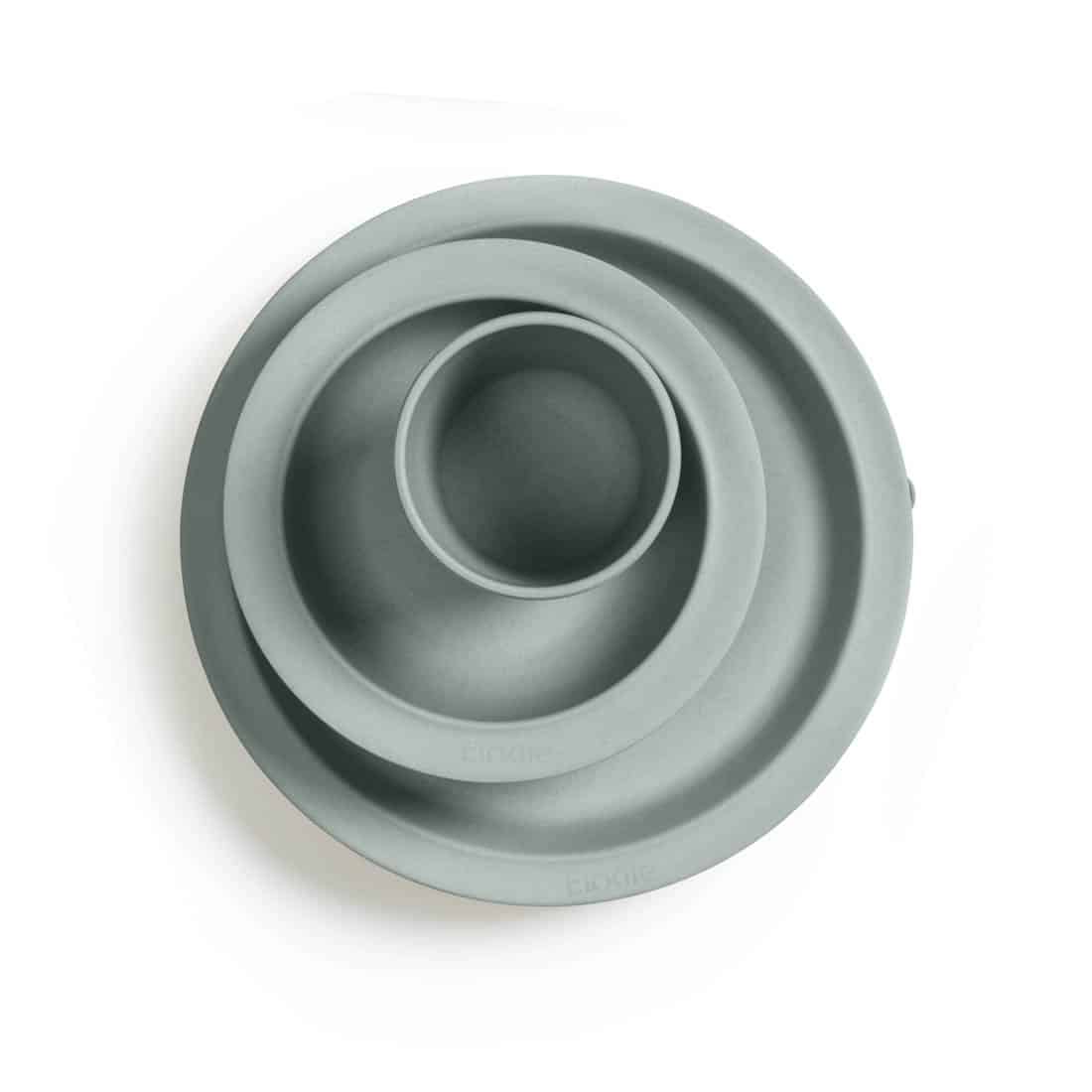 Geschirrset für Kinder 3 teilig, Pebble Green