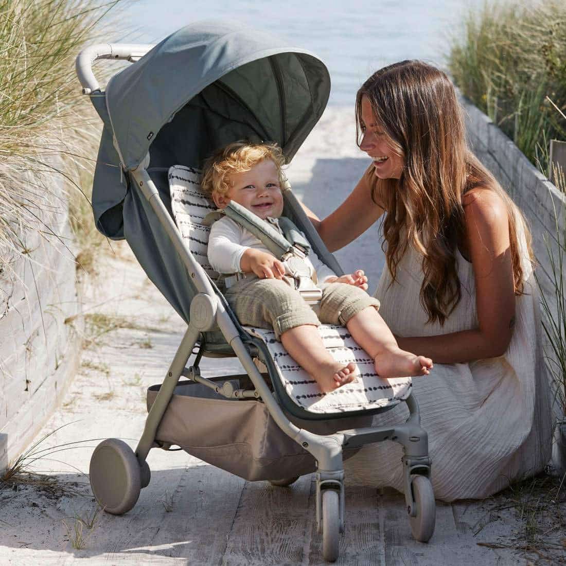 Kinderwagen *Mondo Stroller*, Pebble Green