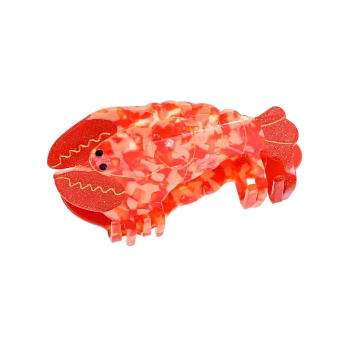Haarklammer *Red Lobster*, Hummer
