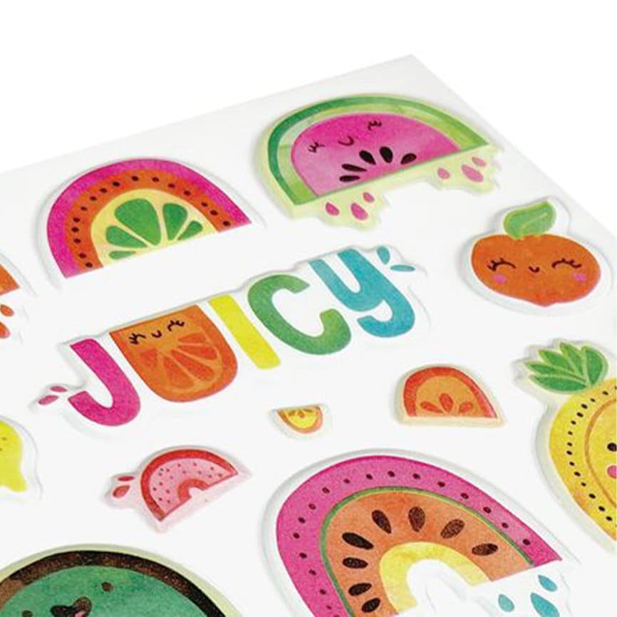 Stickiville Sticker, Tuti Fruti 3D