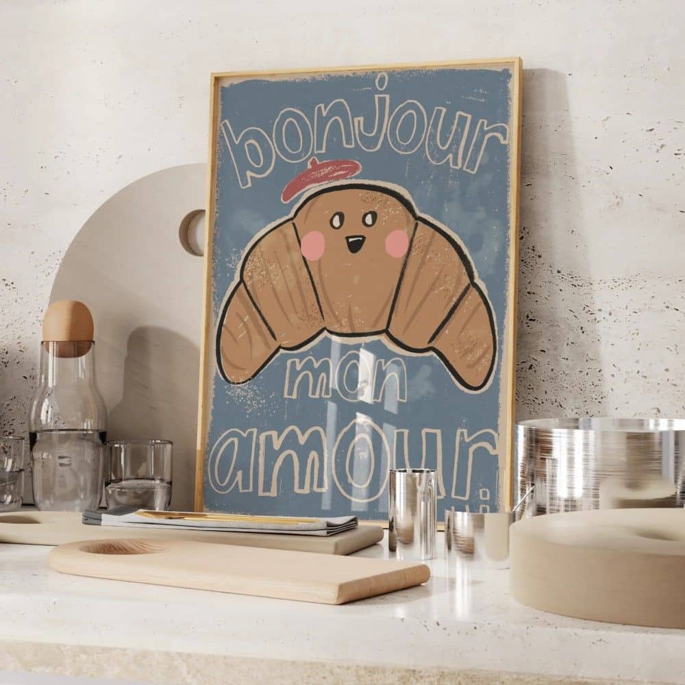 Poster *Croissant*, 50x70cm