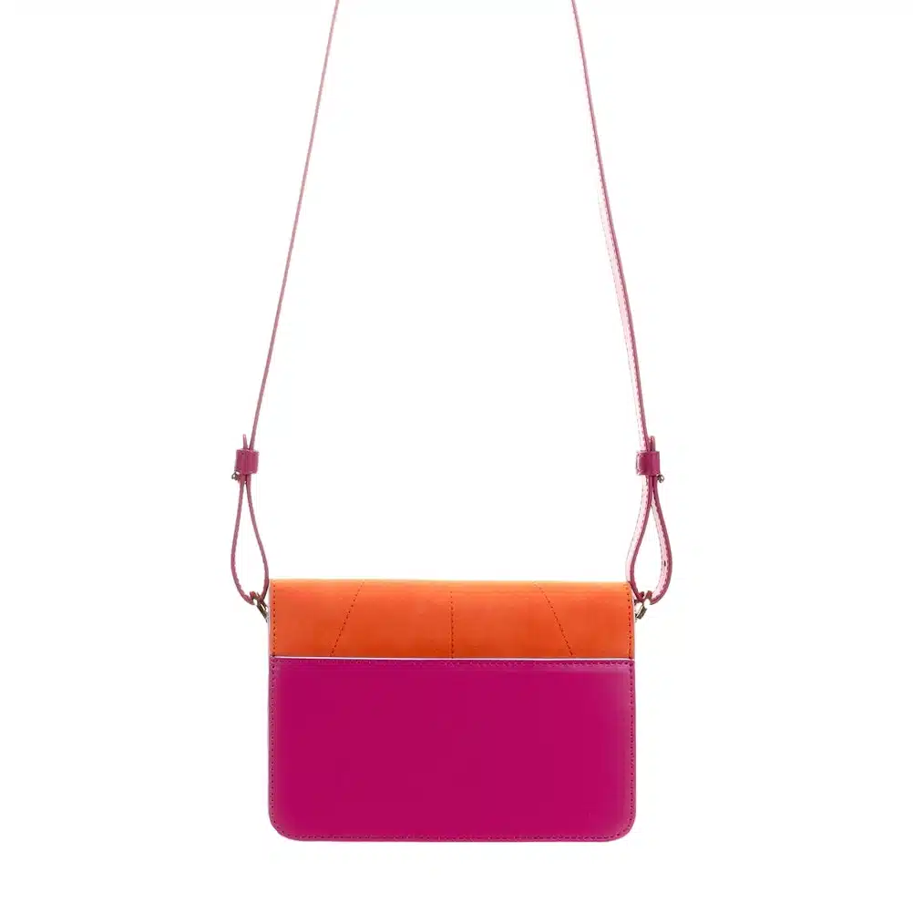 Tasche *Coloré*, positano purple + arancia orange