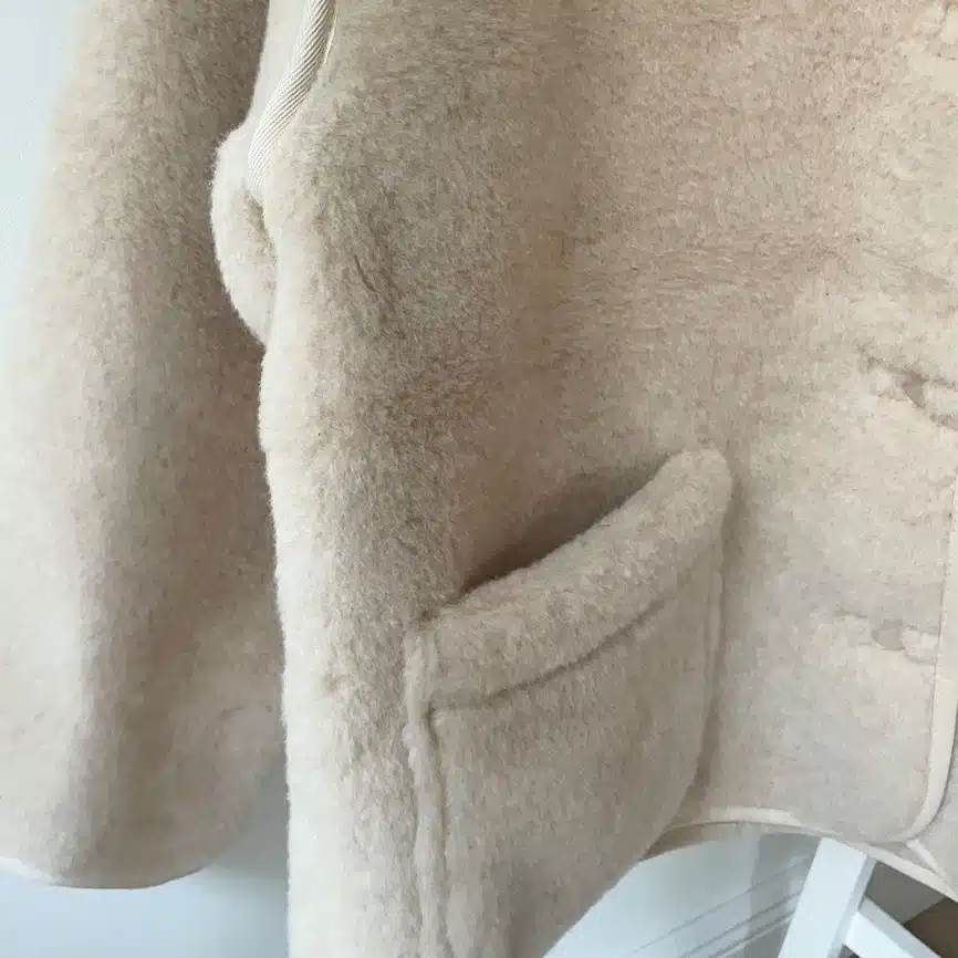 Wolljacke *Cloudy*, Beige/Alabaster
