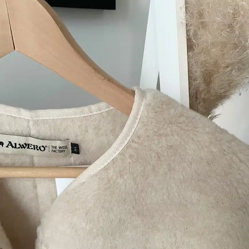 Wolljacke *Cloudy*, Beige/Alabaster