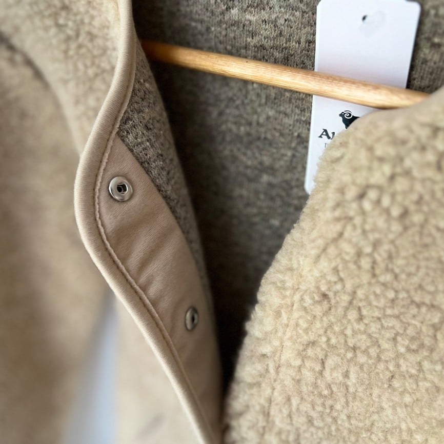 Wolljacke *Tybs Adult*, Sand Brown, Ultra Light