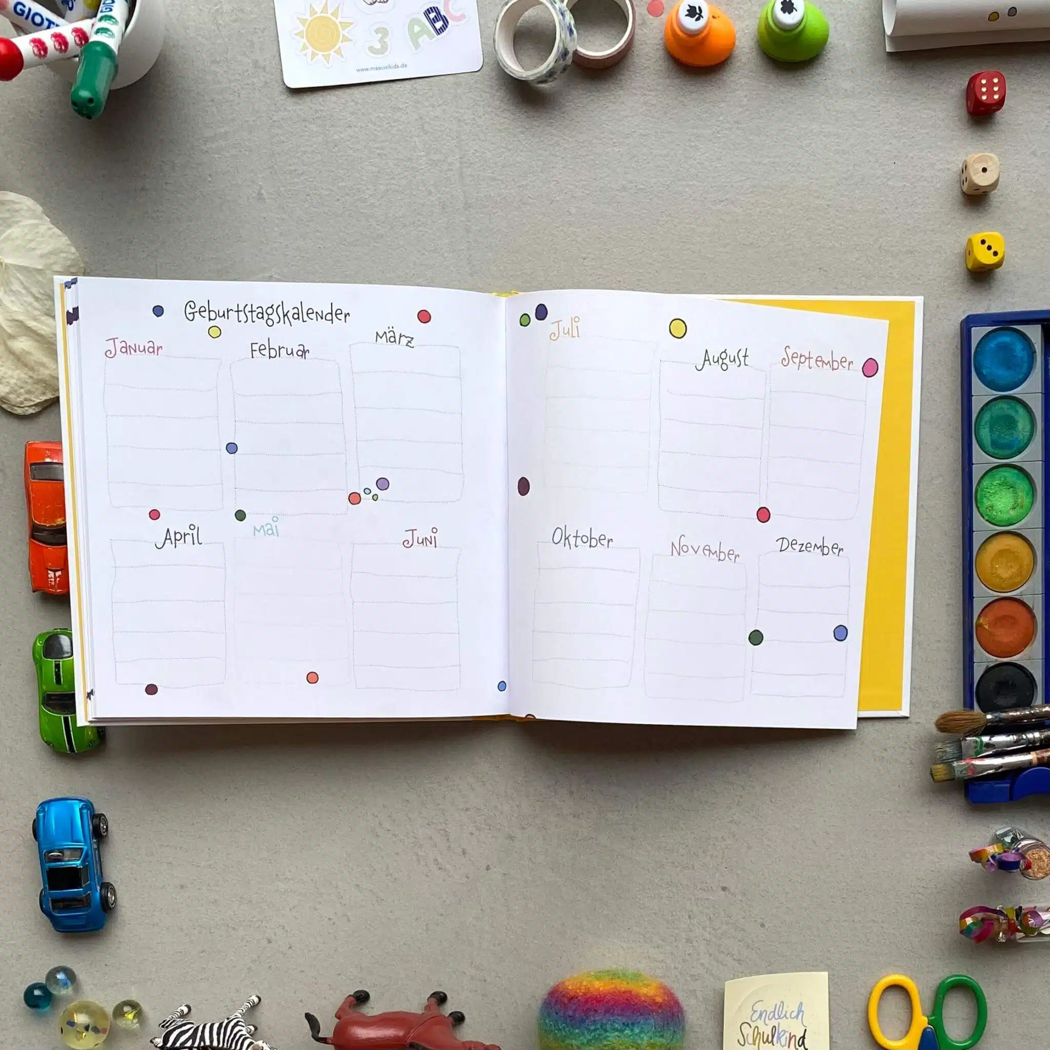 Freundebuch Freundschaftsbuch Erinnerungsbuch P24 Geburtstagskalender