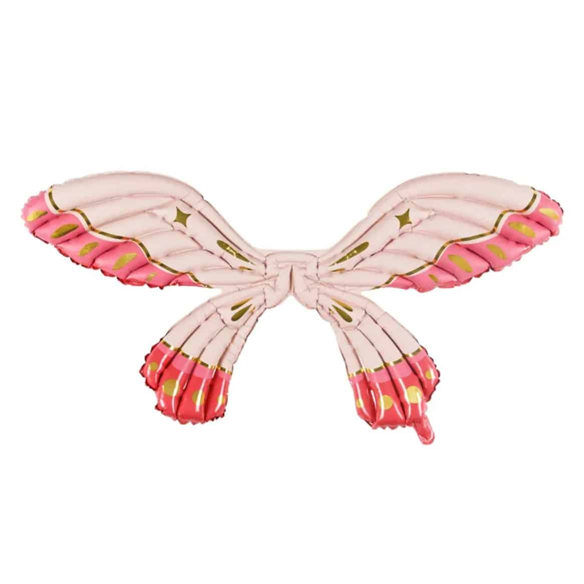 Folienballon, Schmetterlingsflügel Rosa