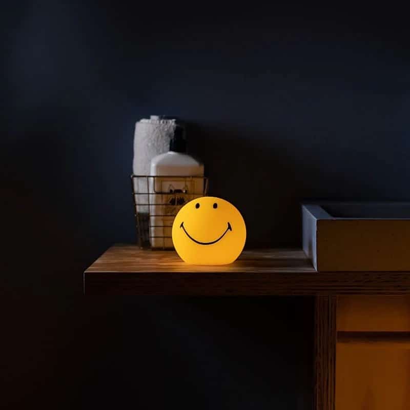 Nachtlicht Smiley Gelb *Bundle of Light*, 12cm