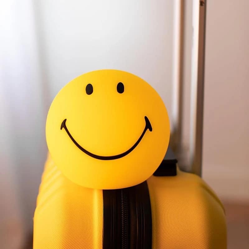 Nachtlicht Smiley Gelb *Bundle of Light*, 12cm