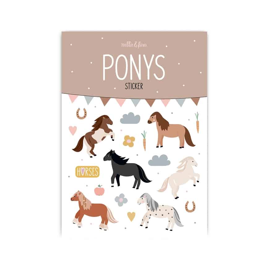Sticker *Ponys* 50 Stück