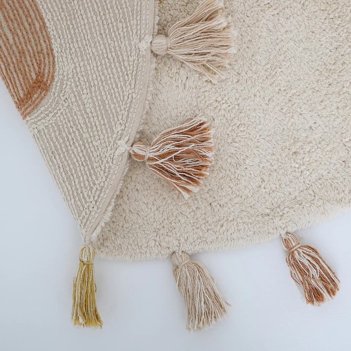 Teppich *Rainbow*, Toffee Ø110cm
