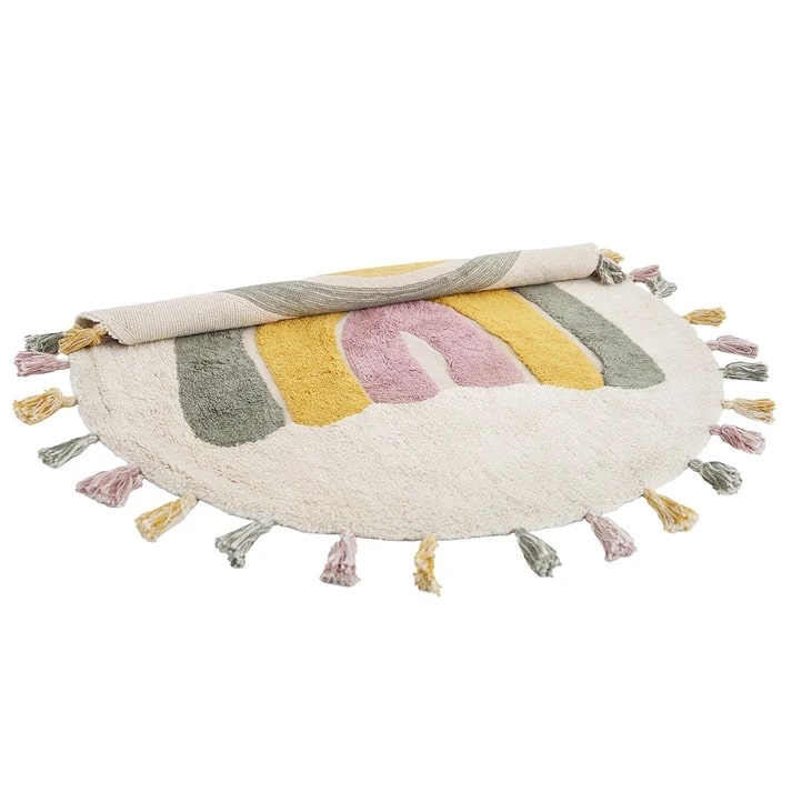 Teppich *Rainbow*, Moos Ø110cm