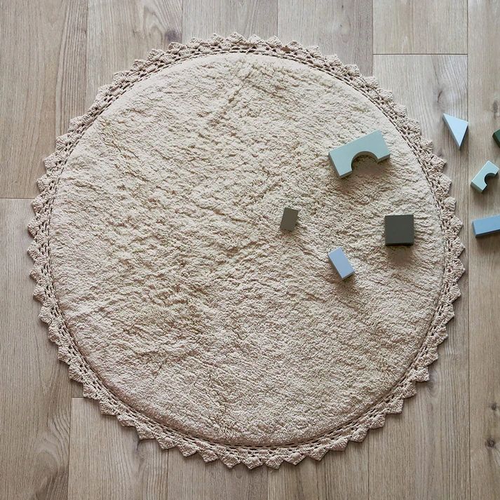 Teppich *Perla*, Sand Ø110cm
