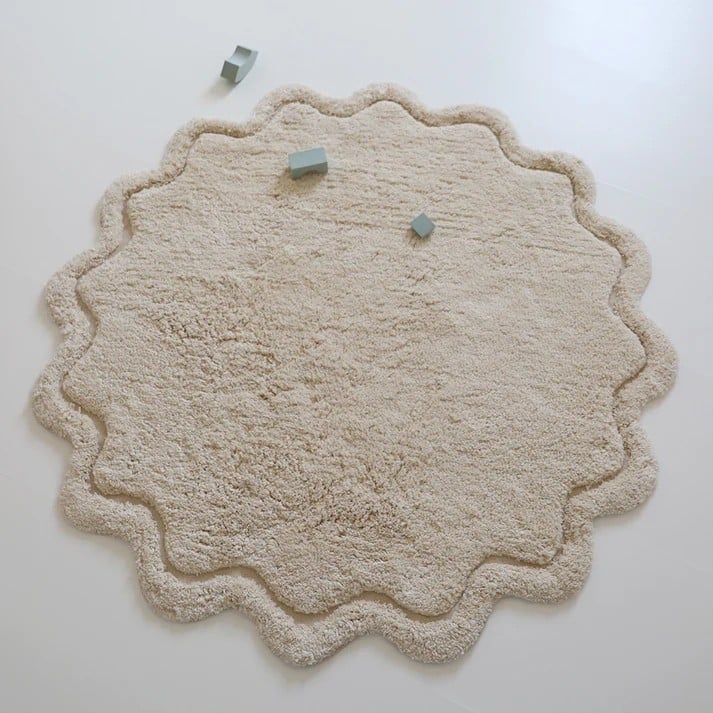 Teppich *Sweet April*, Ecru Ø110cm