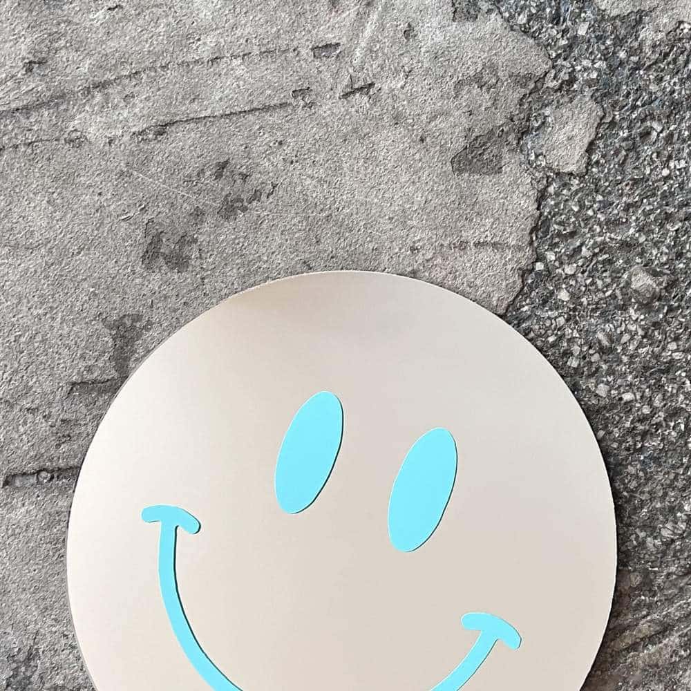 Spiegel *Happy Smile*, Mint
