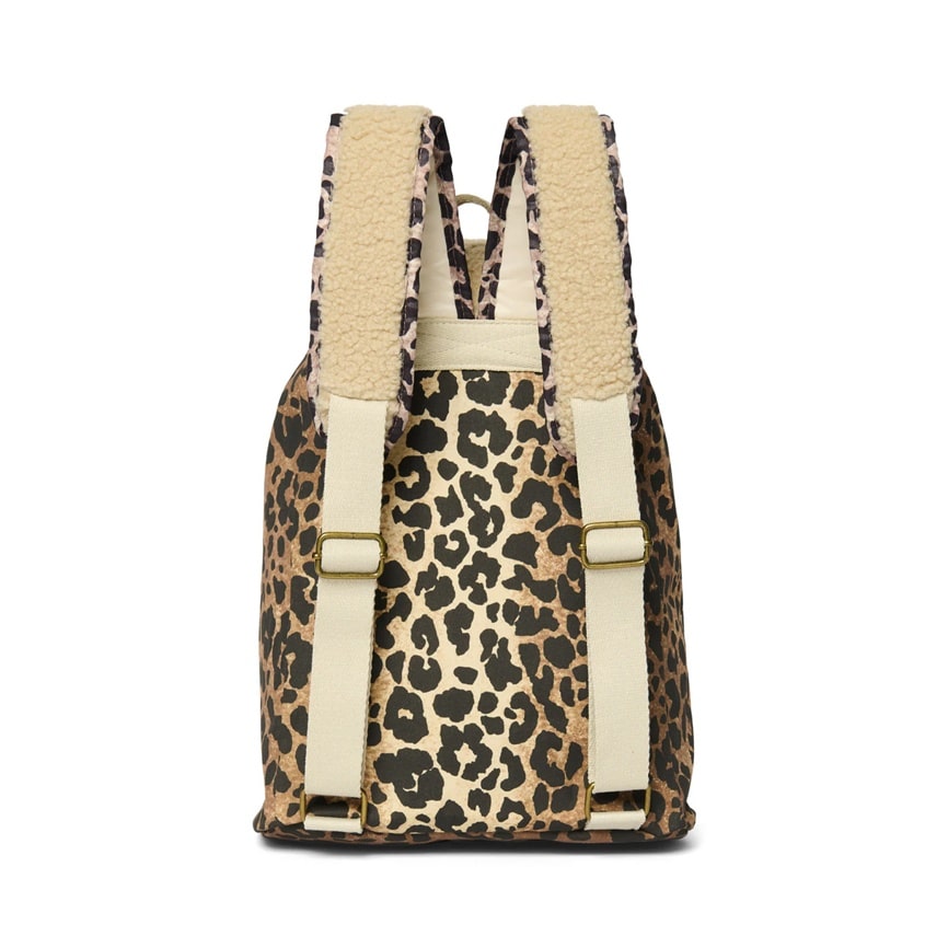 Rucksack Midi *Teddy Leopard*, Leo