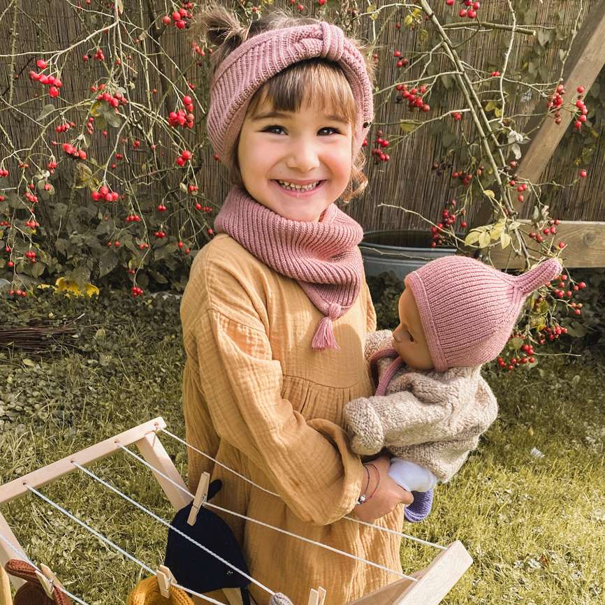 Rundschal *Loopi*, Rose