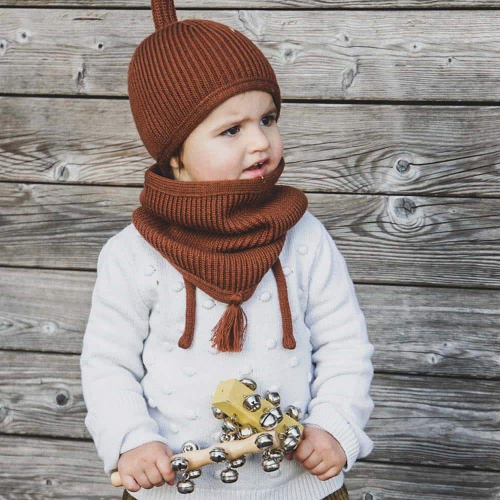 Rundschal *Loopi*, Zimt