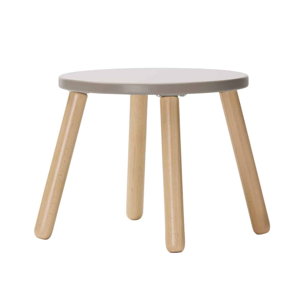 Hocker- und Tischset, hellbraun