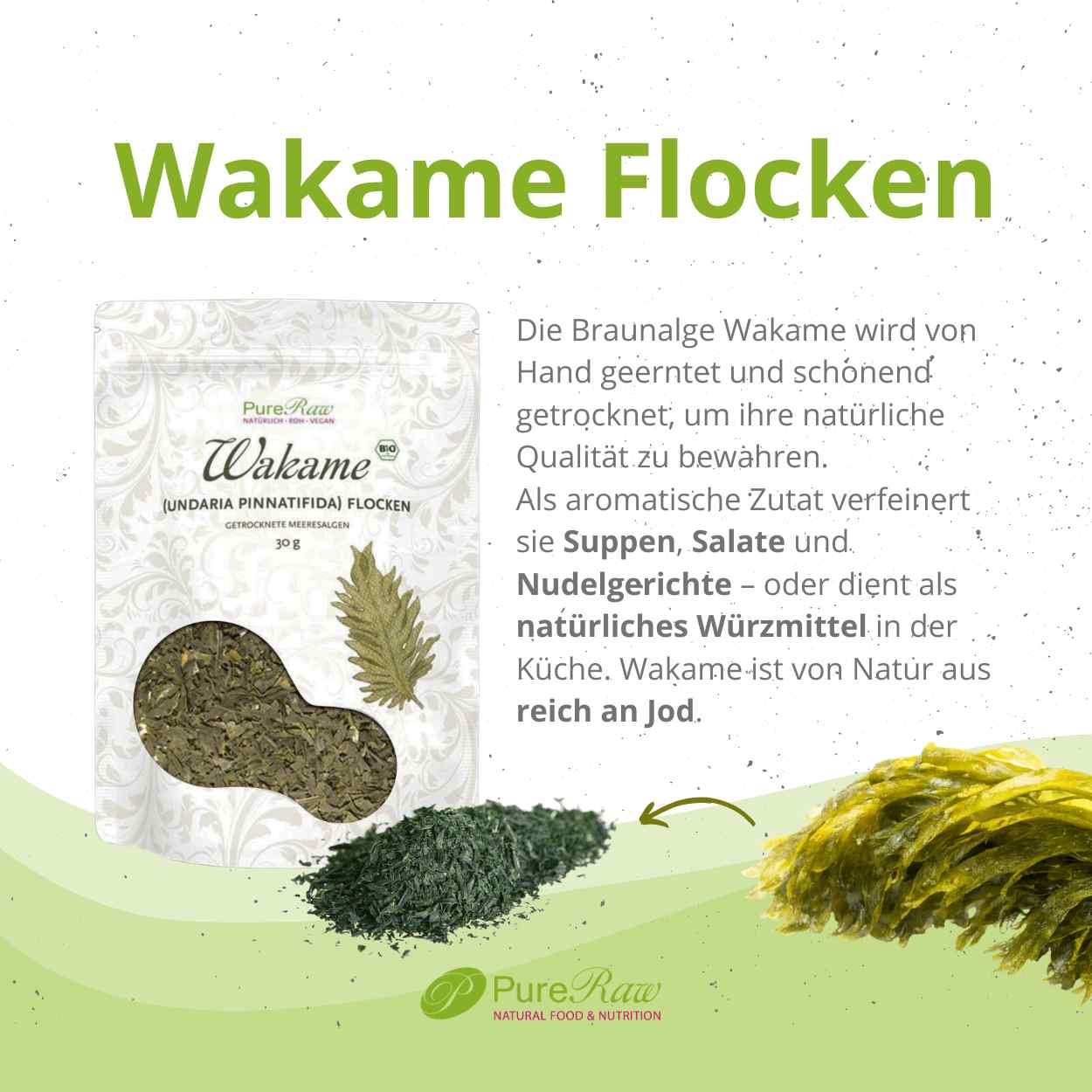 Bio Wakame Flocken 30 g