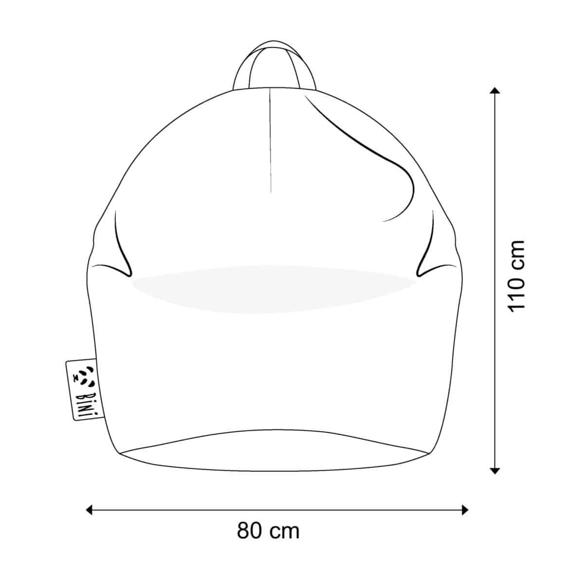 Sitzsack *Cozy L*, Purple