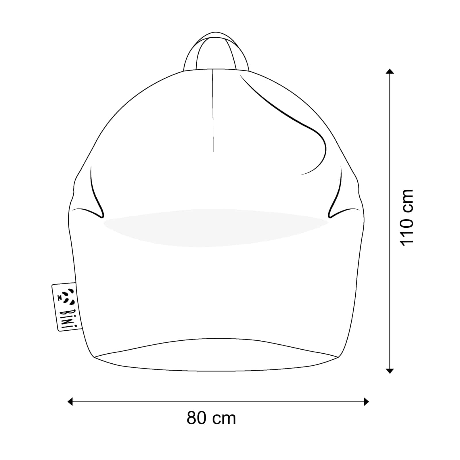 Sitzsack *Cozy L*, Purple