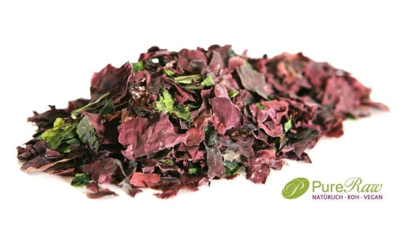 Meeresalgen Mix *Dulse, Ulva, Nori*, getrocknete Algenflocken (Bio & Roh), 25g