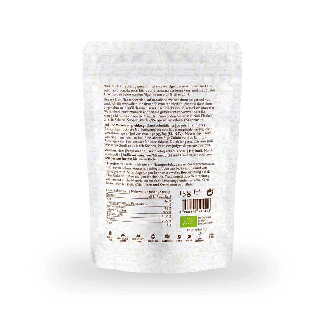 Bio Nori Flocken 15 g