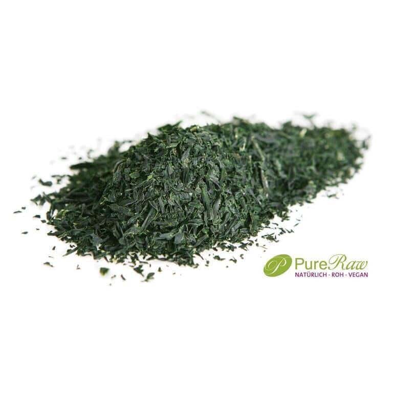 Wakame Flocken *Undaria pinnatifida*, getrocknete Algen (Bio & Roh) 30g