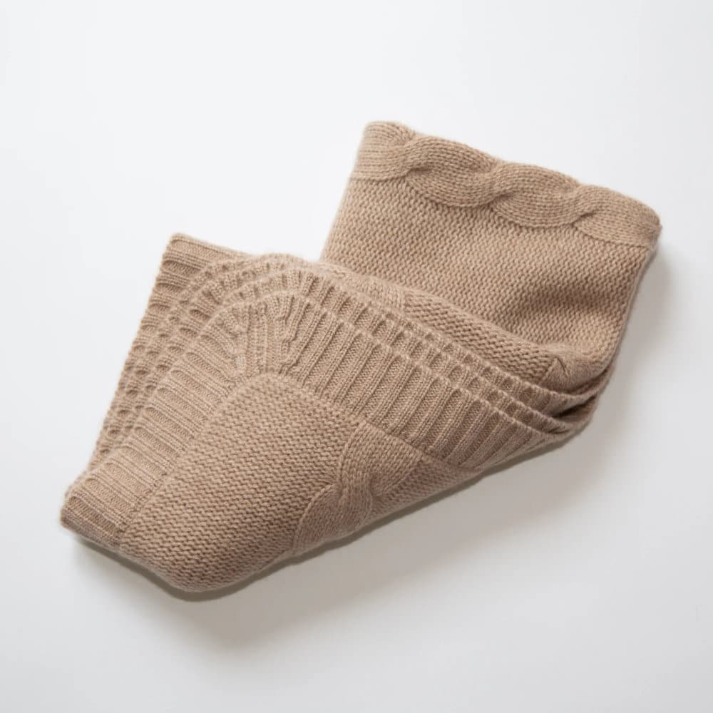 Babydecke *Jules*, Beige, Kaschmir