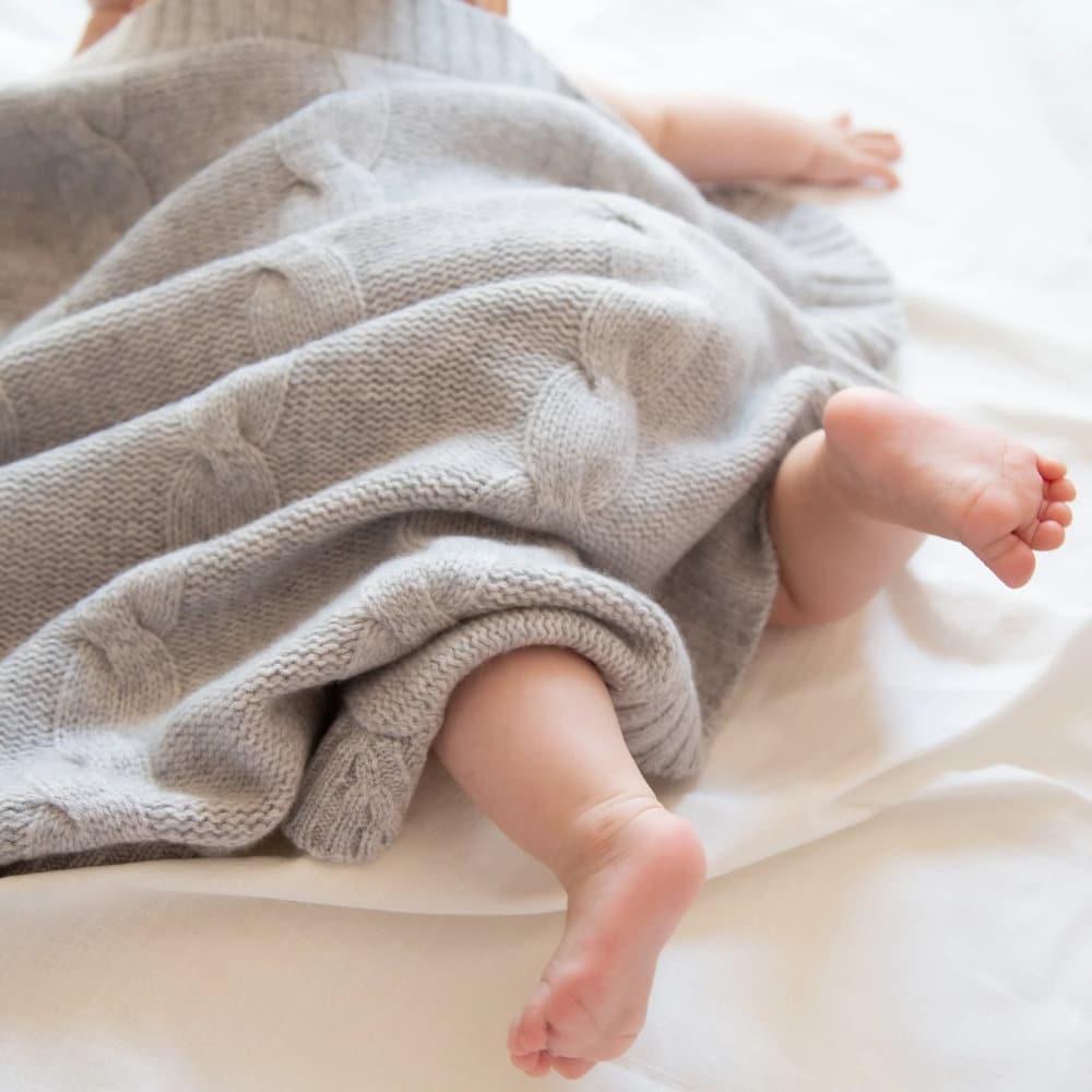 Babydecke *Jules*, Beige, Kaschmir