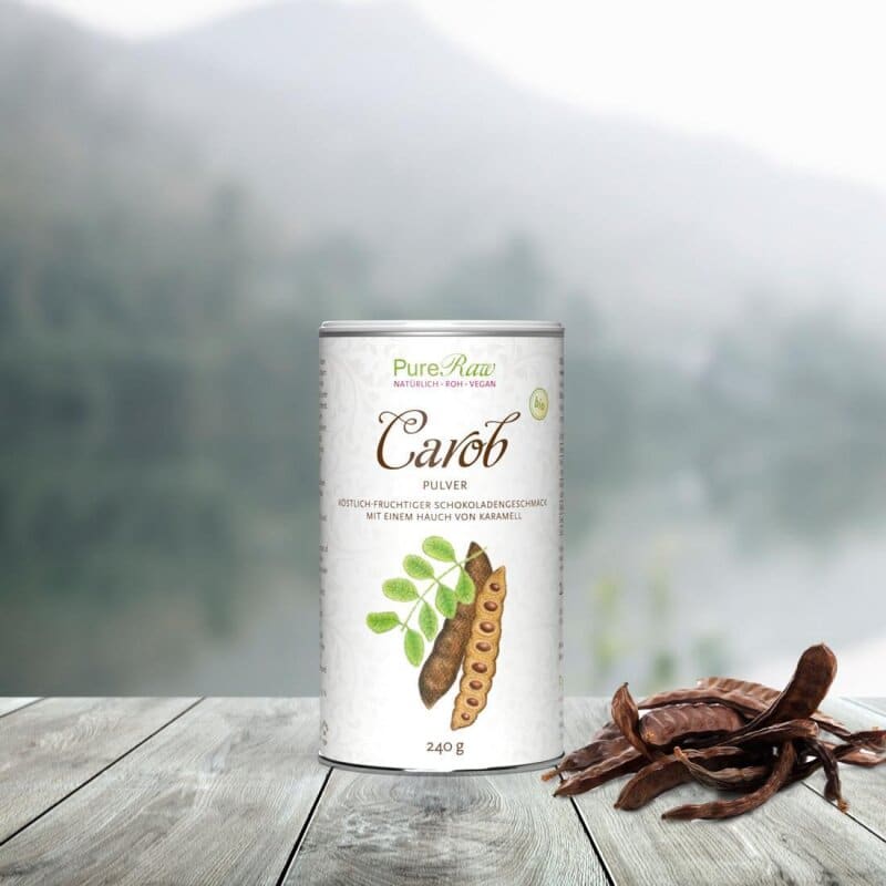 Carob Pulver (Bio), 240g (zum Backen oder Mixen)
