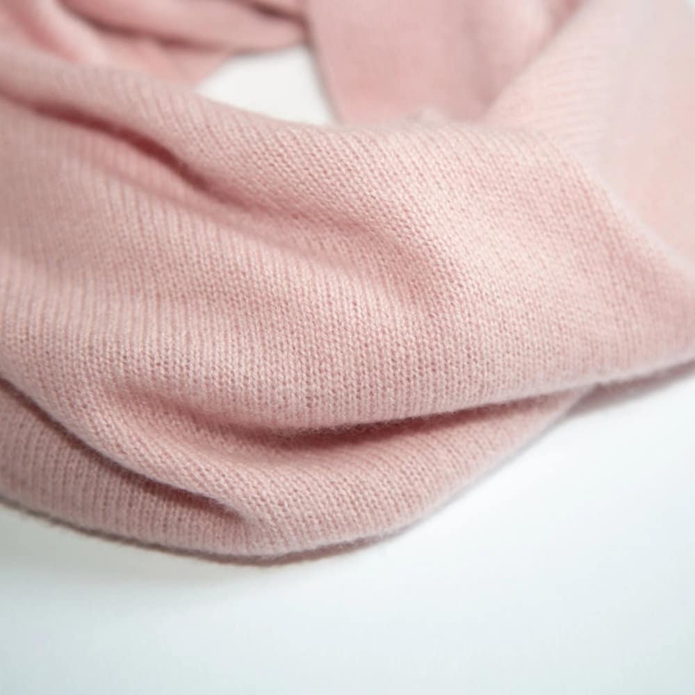 Rundschal *Saskia*, Cameo Rose, Kaschmir