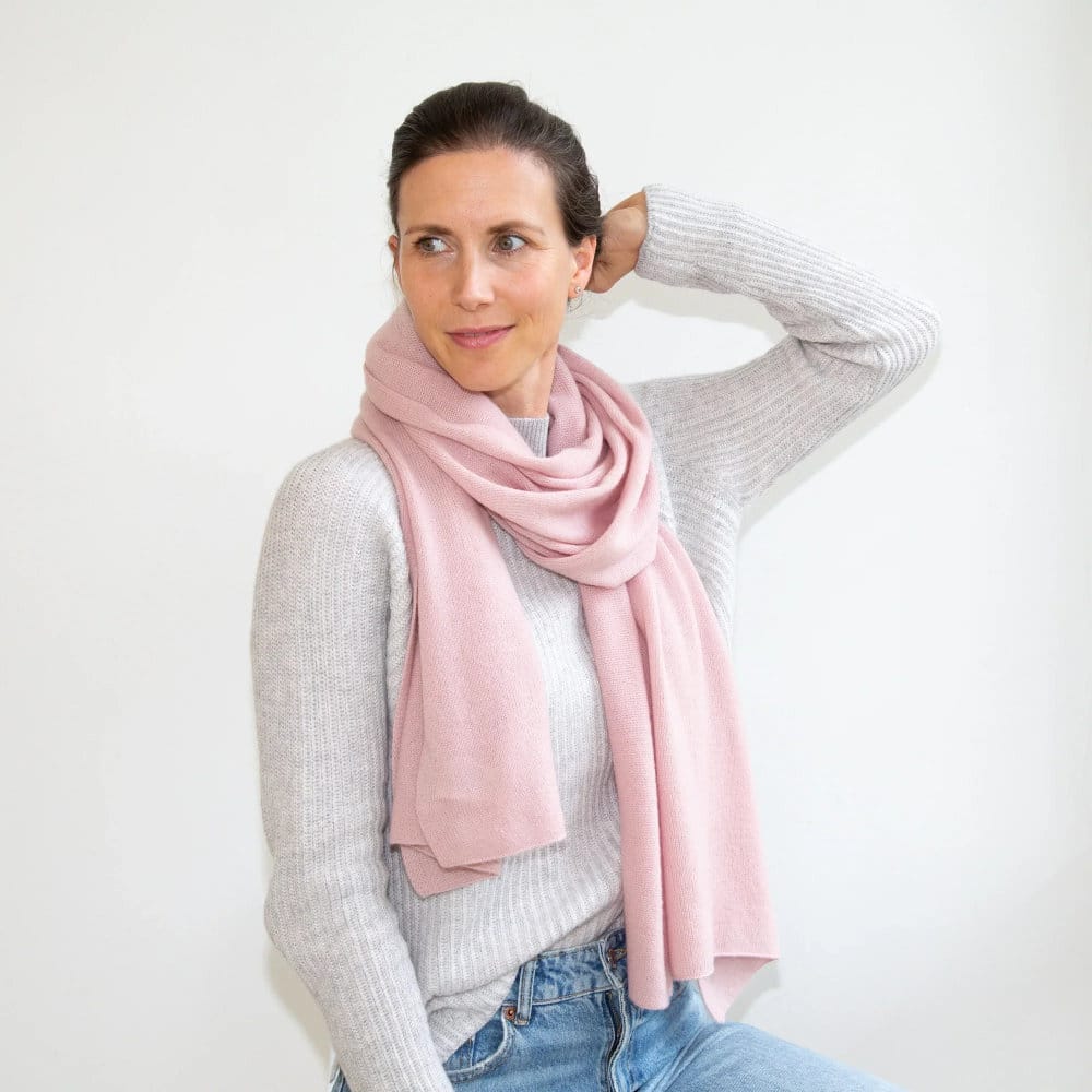 Schal Damen *Saskia*, Cameo Rose, Kaschmir