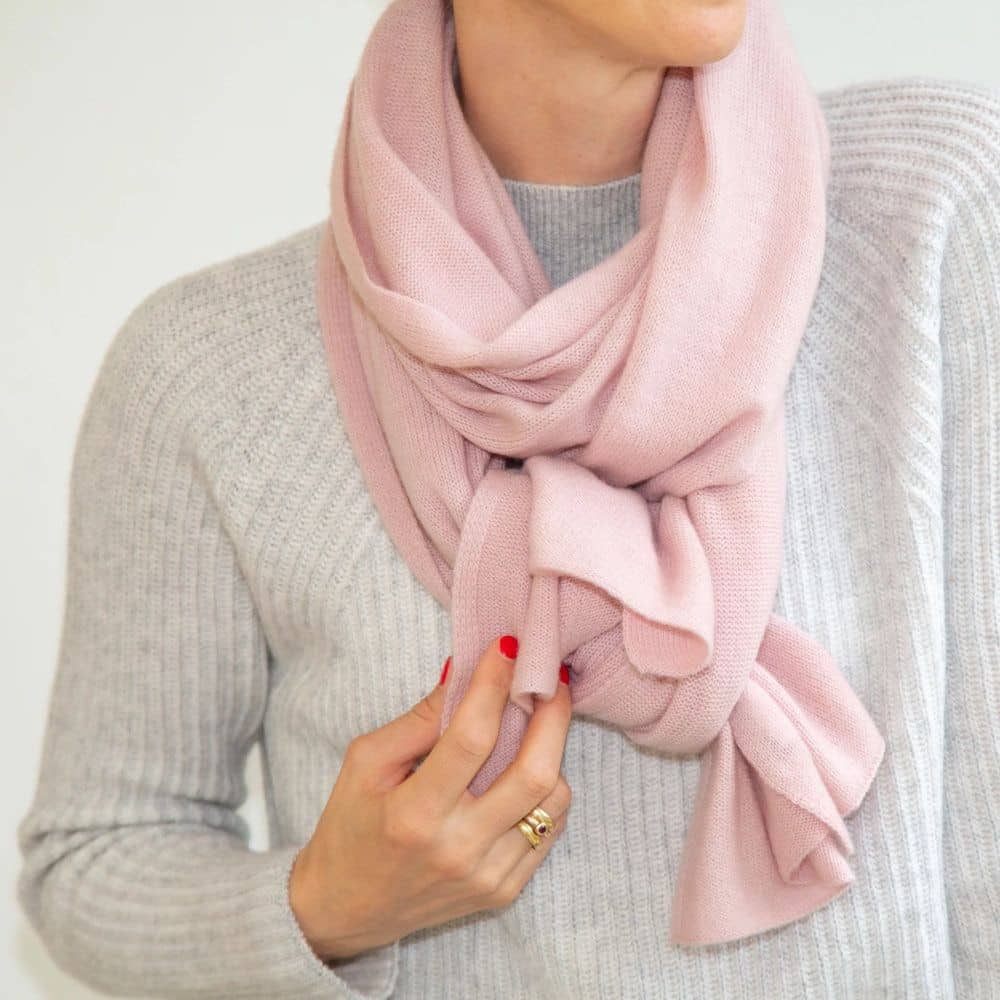 Schal Damen *Saskia*, Cameo Rose, Kaschmir