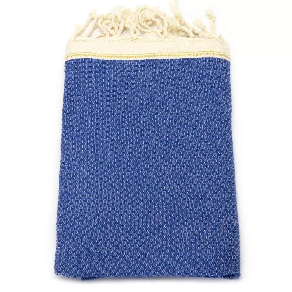 Tuch *Fouta* Hamamtuch Wabenmuster, Atlantic Breeze *Special Edition* 200x100cm