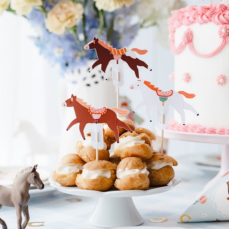 Cake Topper, Pferde